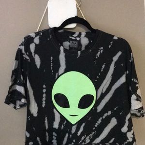 Hype means nothing- alien short shirt